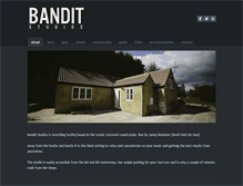 Tablet Screenshot of banditstudios.co.uk